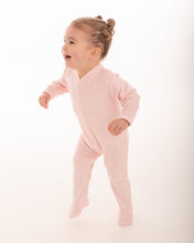 Load image into Gallery viewer, 2 Pack - Terry Towelling Sleepsuit - Peony Pink